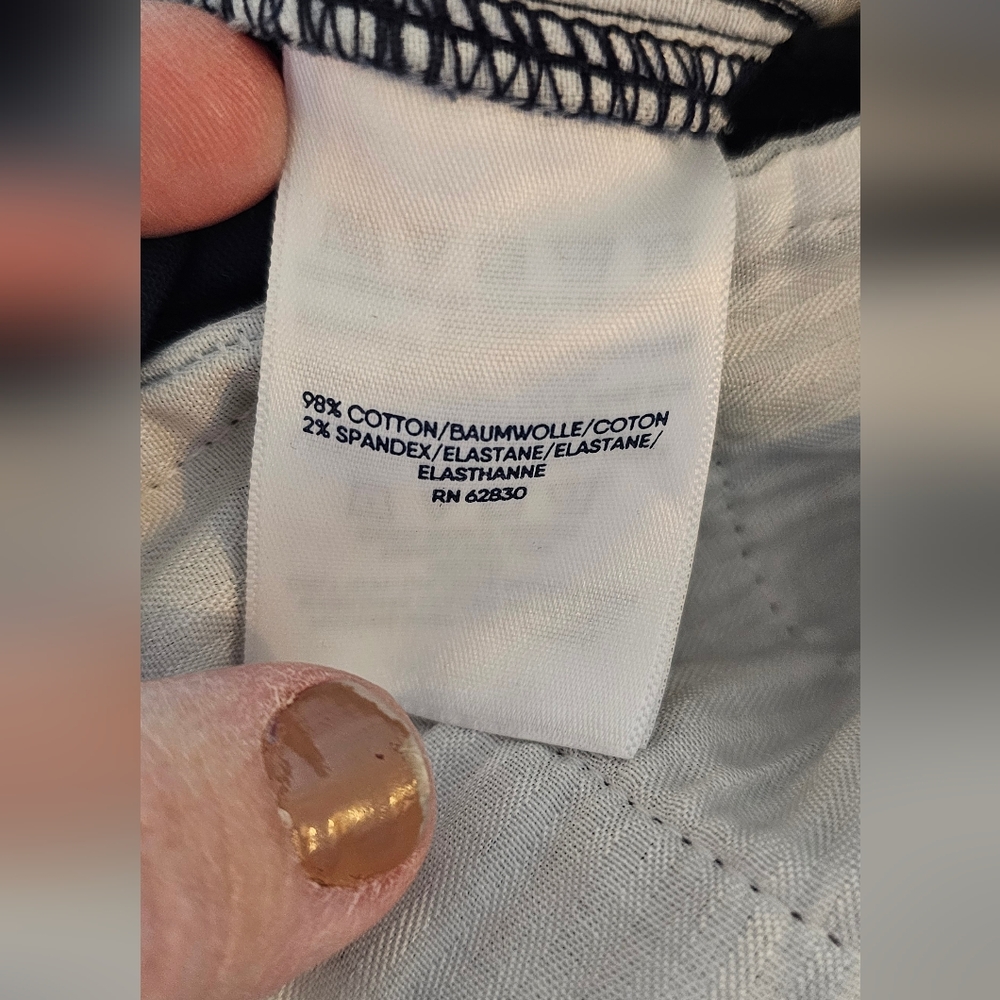 Mens Large TALL Knockabout Deck Pant 37" Inseam Navy - Picture 4 of 5